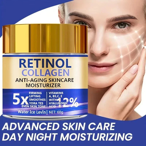 Retinol collagen face lift - face,
