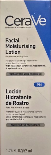 Cerave facial moisturiser - facial,
