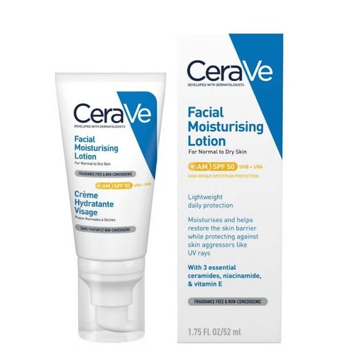 Cerave facial moisturiser - am,