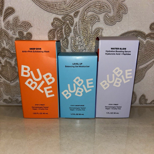 Bubble 3pc facial - bubble, set