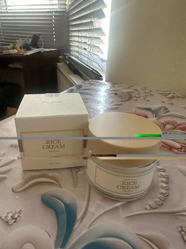 From rice cream hydrating - from,