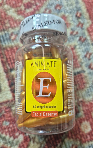 Animate vitamin facial - e,